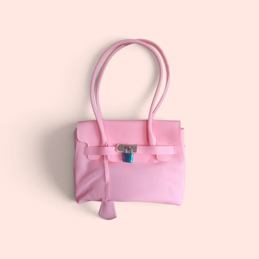 Pink Baby Jelly Firkin Bag