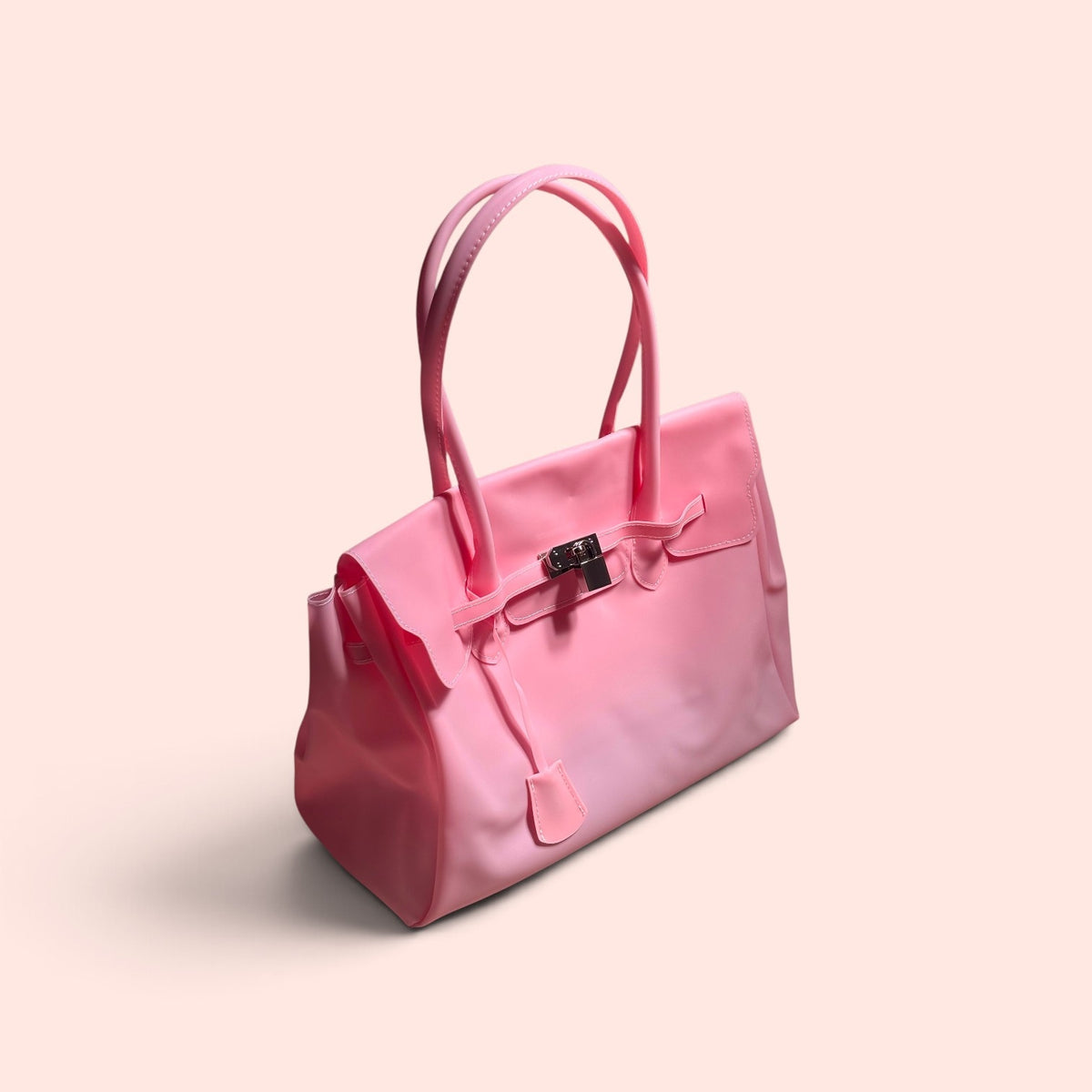 Pink Jelly Firkin shoulder bag