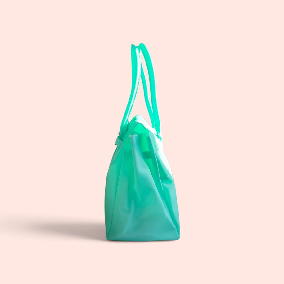 Turquoise Jelly Firkin shoulder bag