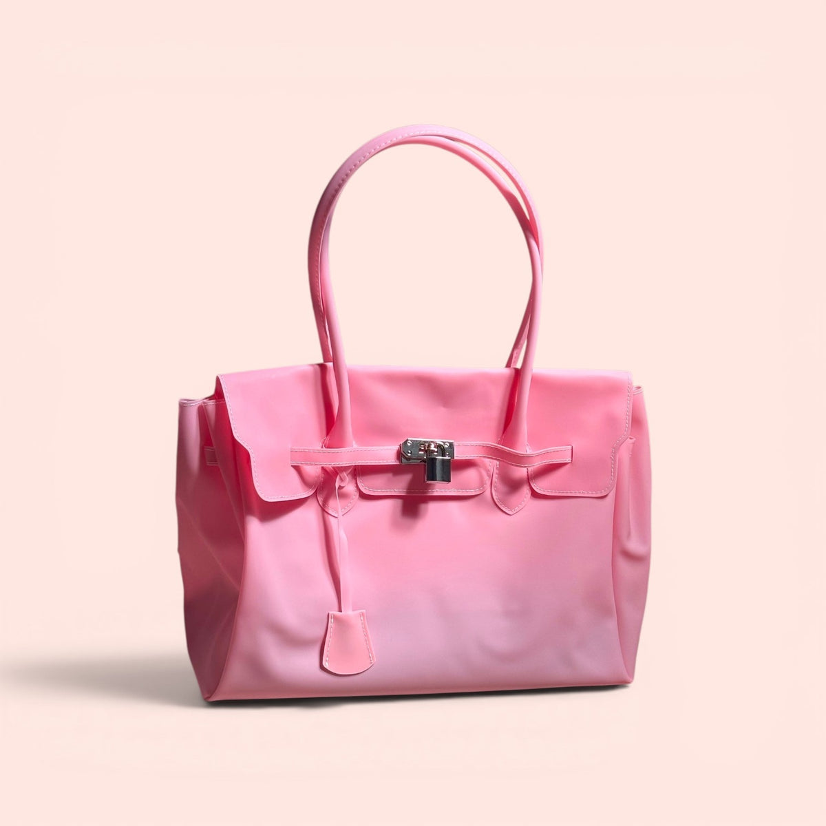 Pink Jelly Firkin shoulder bag